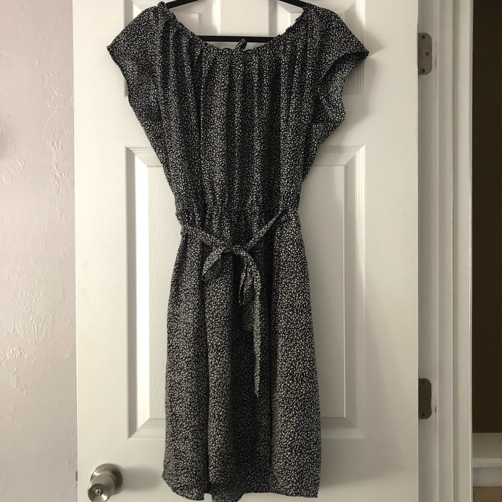 NWT LC Lauren Conrad Pleat Neck Dress